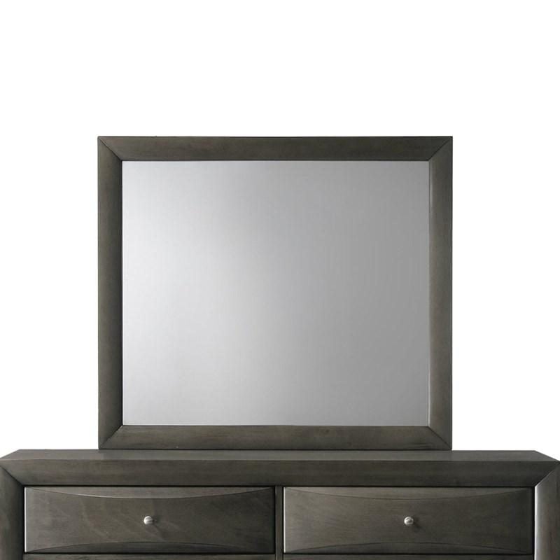 Crown Mark Emily Grey Dresser Mirror