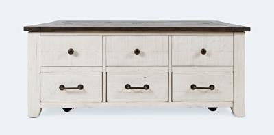 Jofran Madison County Vintage White Harris Lift Top