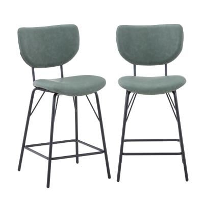 Jofran Owen Jade Uph Stool