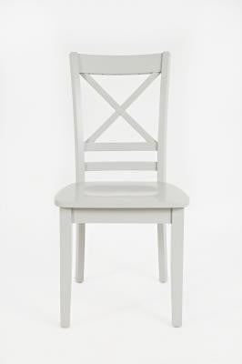 Jofran Simplicity Dove Grey X Back