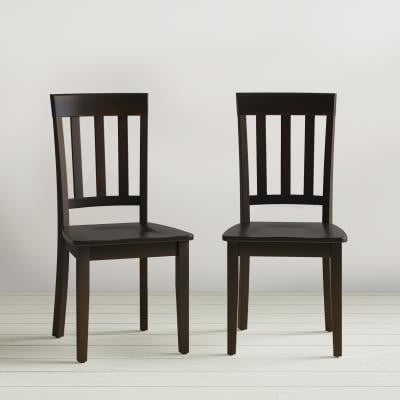 Jofran Simplicity Espresso Slatback