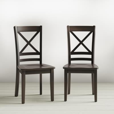 Jofran Simplicity Espresso X Back