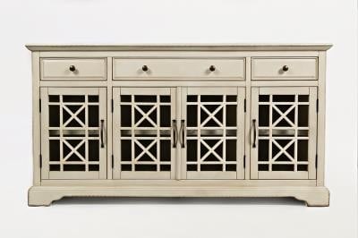 Jofran Craftsman Antique Cream Media Unit