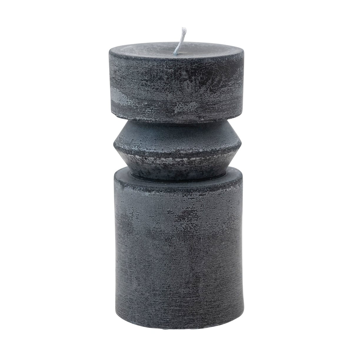 Creative Coop Black pillar candle Candles