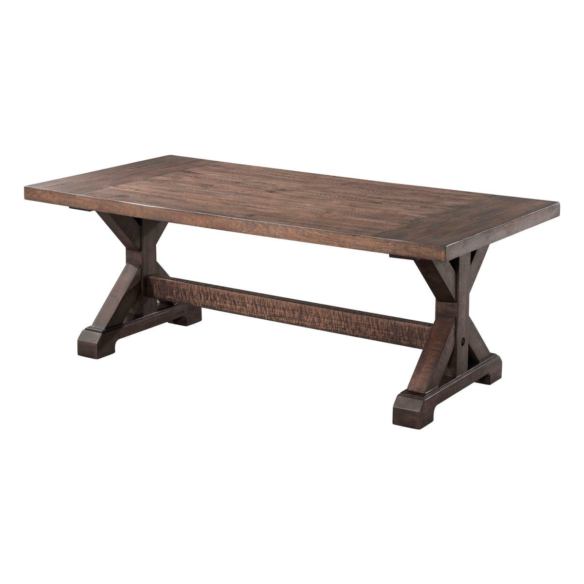 Elements International Finn Brown Cocktail Table