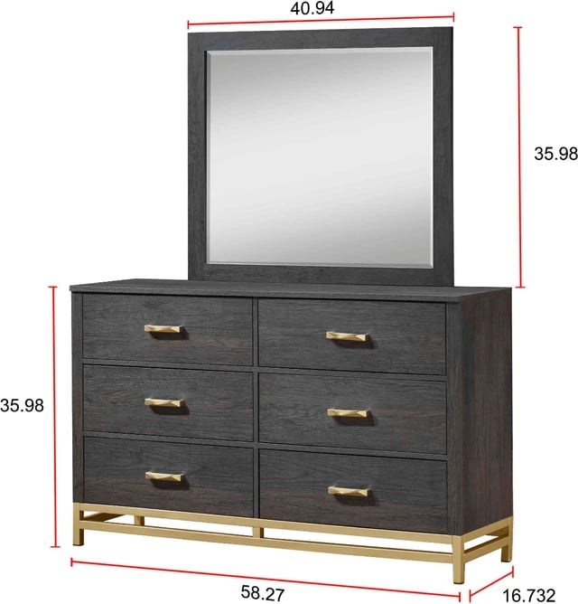 Crown Mark Trevor Dresser