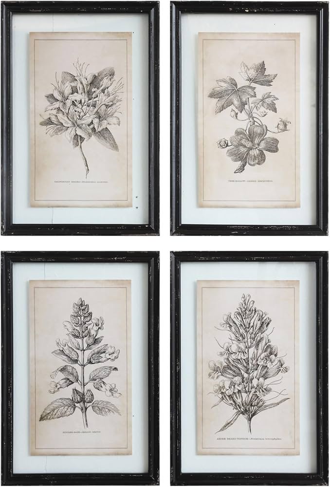 Creative Coop Wall Art botanical