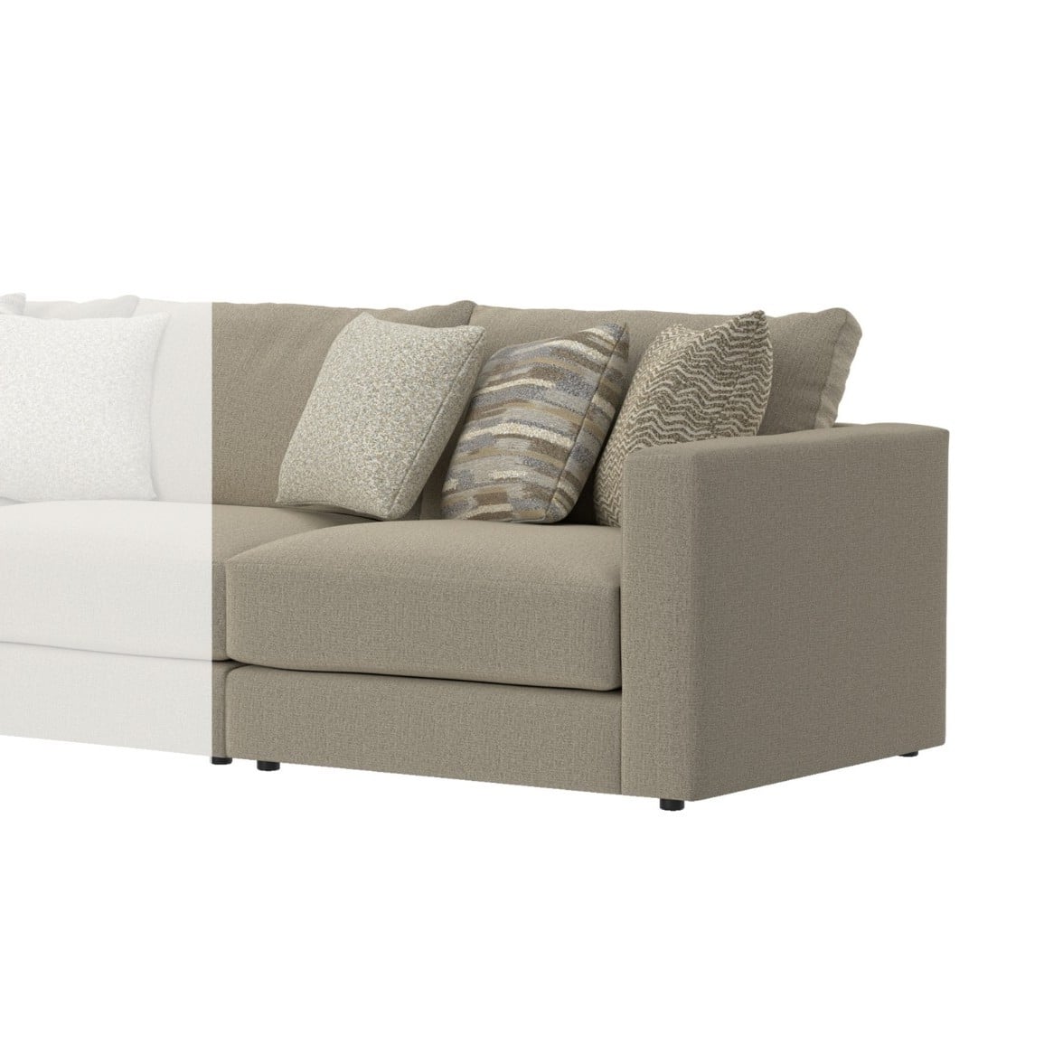 Jackson Catnapper Amelia Sectional Sand RSF Chair