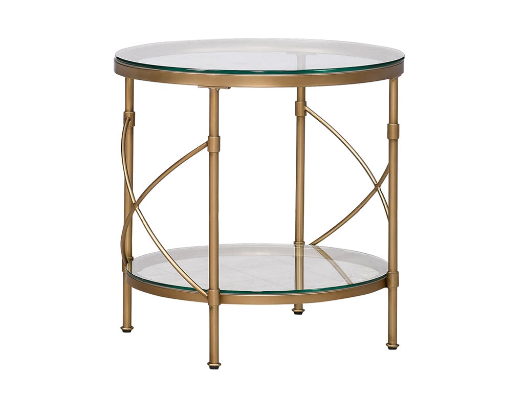 Basset Mirror Company Ellison Round Side Table