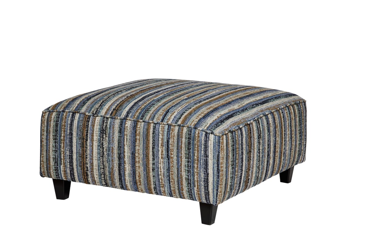 Fusion 100 Series Tin Roof Aluminum Cocktail Ottoman