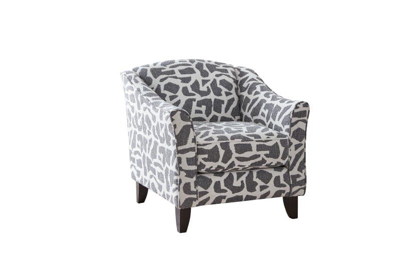 Fusion 450 Series Lilypad Charcoal Accent Chair