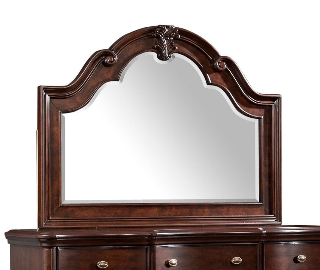 Elements International Tabasco Brown Dresser Mirror