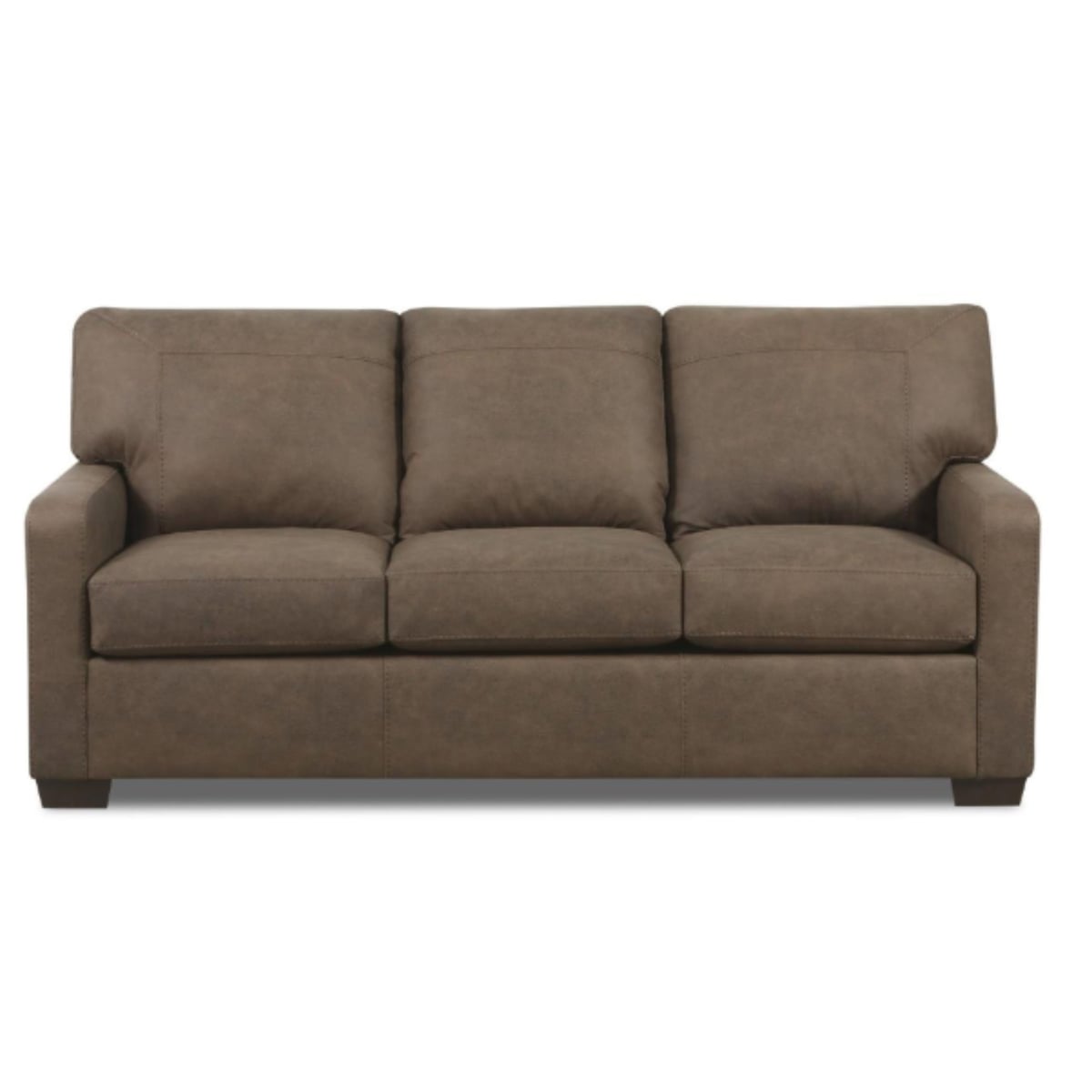 A&W Furniture Parker Saddle Sofa