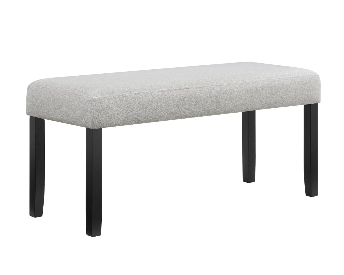 Crown Mark Parkside Grey Dining Bench