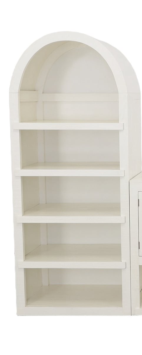 Vintage Furniture Edna White TV Stand Pier