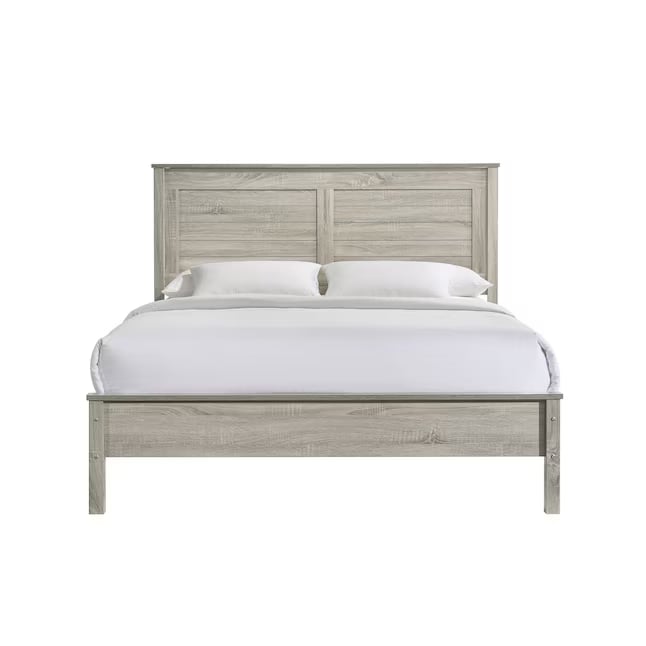 Elements International Kennon Grey Bed