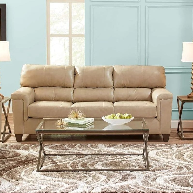 A&W Furniture Luca Putty Sofa