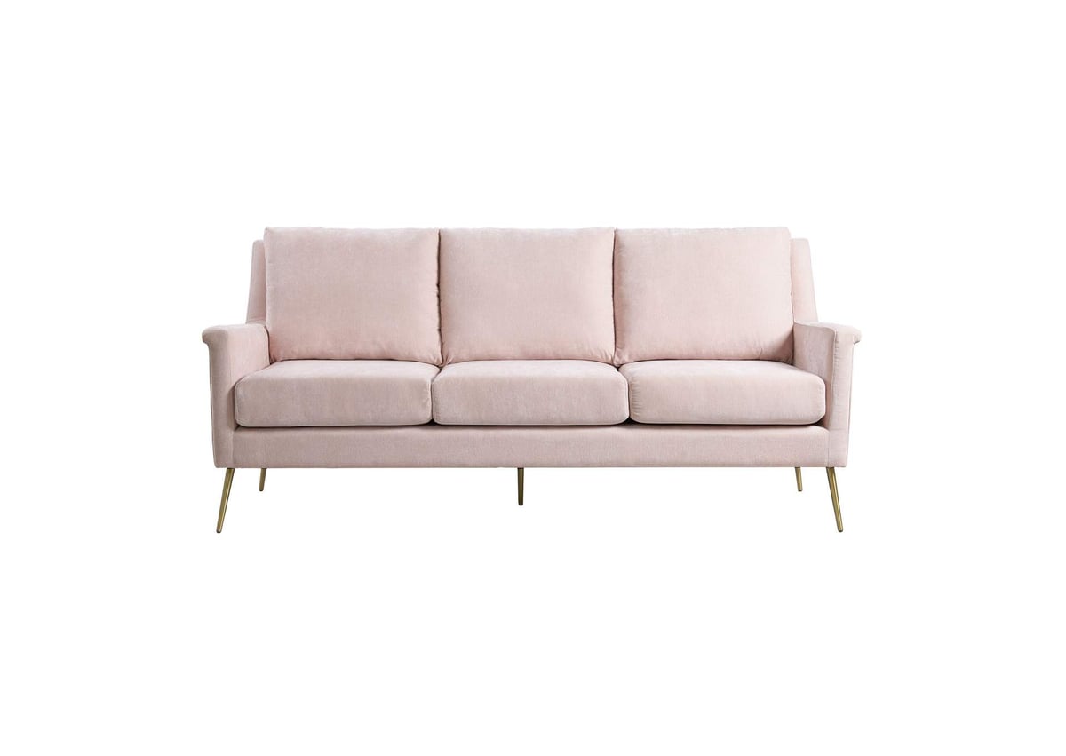 Elements International Cambridge Amigo Blush Sofa