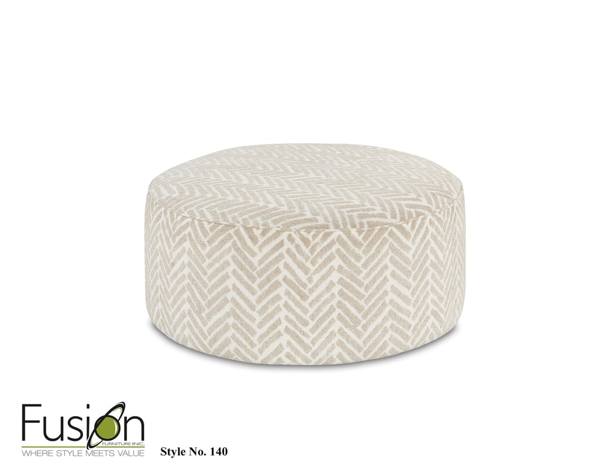 Fusion 140 Series Passageway Vanilla Cocktail Ottoman