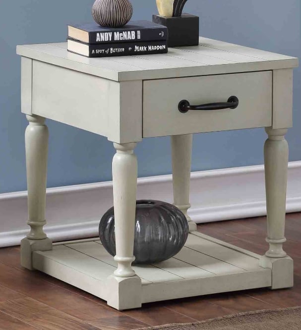 Steve Silver Hemingway Alabaster End Table