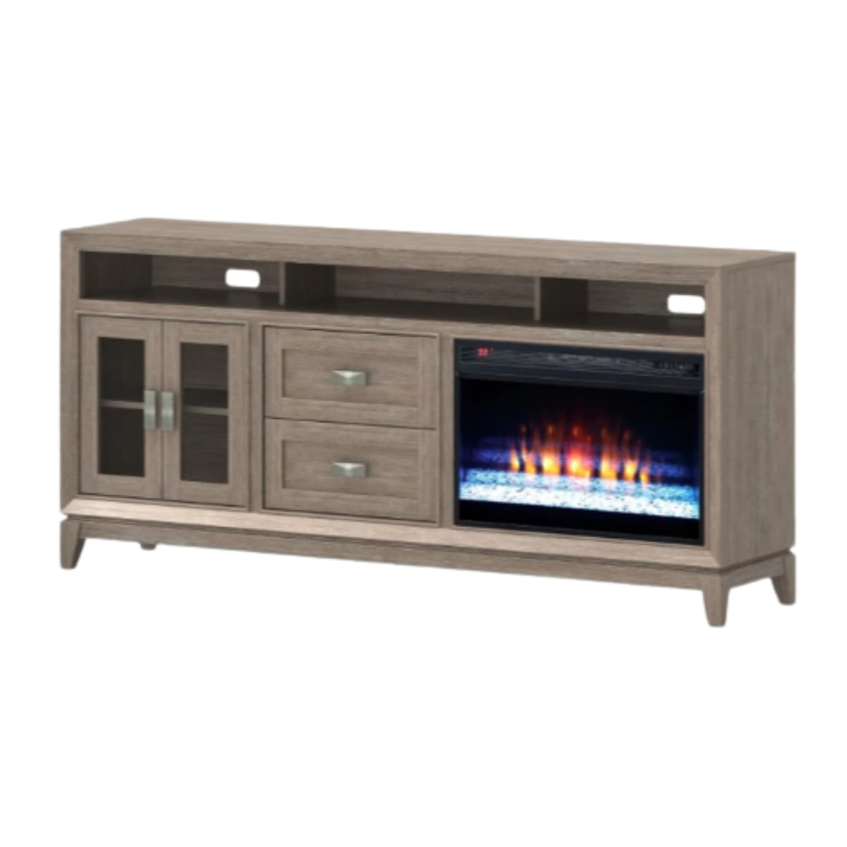 Whalen Bayshore 72" Washed Grey Console