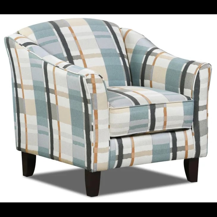 Fusion 450 Series Luca Glass Accent Chair