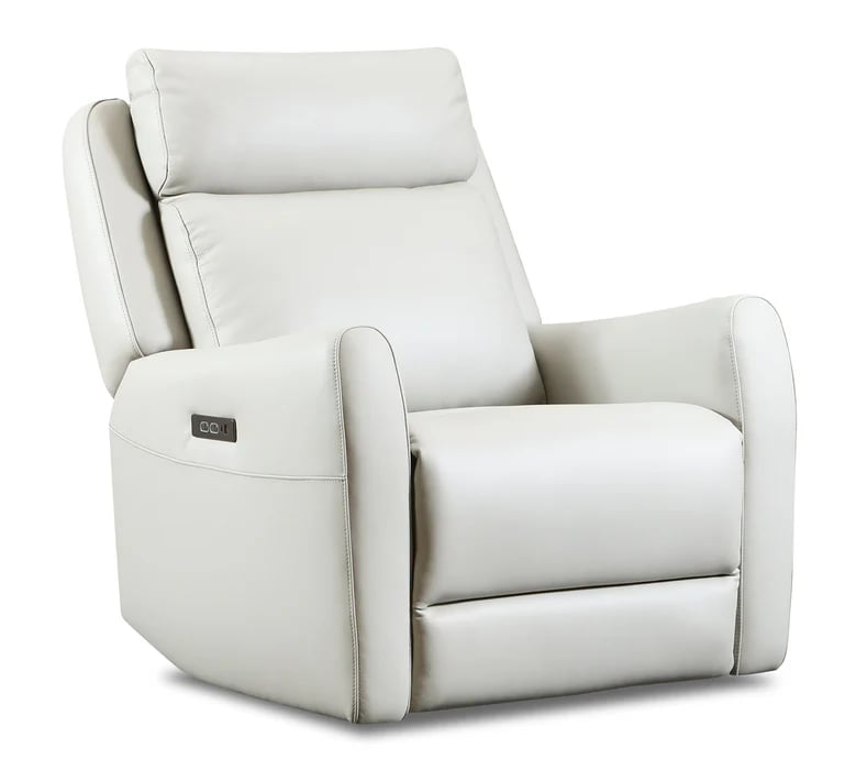 Revive Garbo 981-09 Easton Gray Recliner Power Swivel Glider