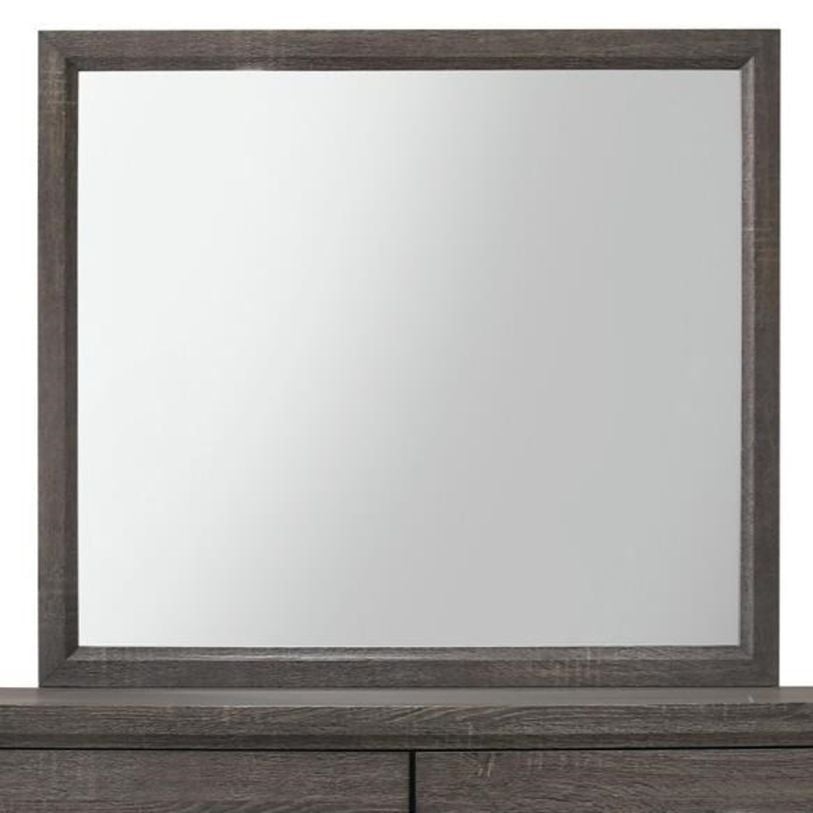 Crown Mark Akerson Grey Dresser Mirror