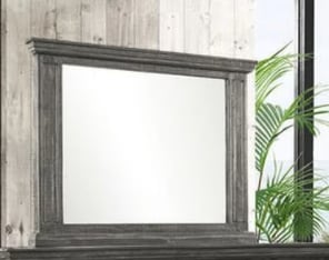 Elements International Condesa Grey Dresser Mirror