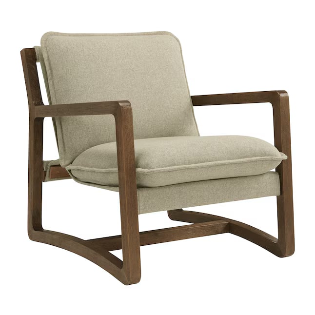 Elements International Spitfire Mckinney Fawn Accent Chair