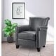 Abbyson Home Berowne Blue Chair