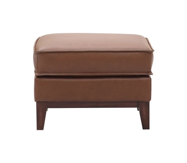 Leather Italia Weston Highland Saddle Ottoman