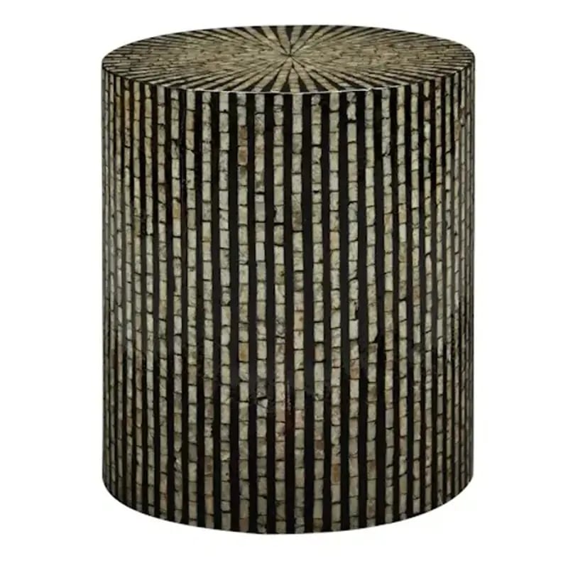 Jofran Capozzi Black Gold End Table
