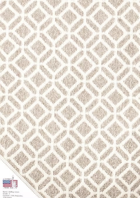 Chairs America DelRay Linen Stationary