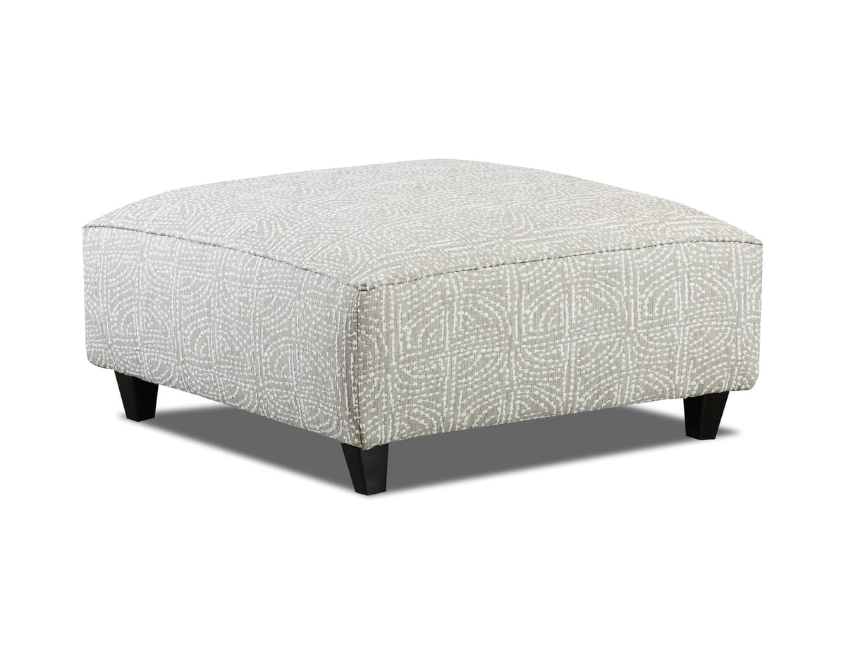 Fusion 100 Series Allegory Linen Cocktail Ottoman