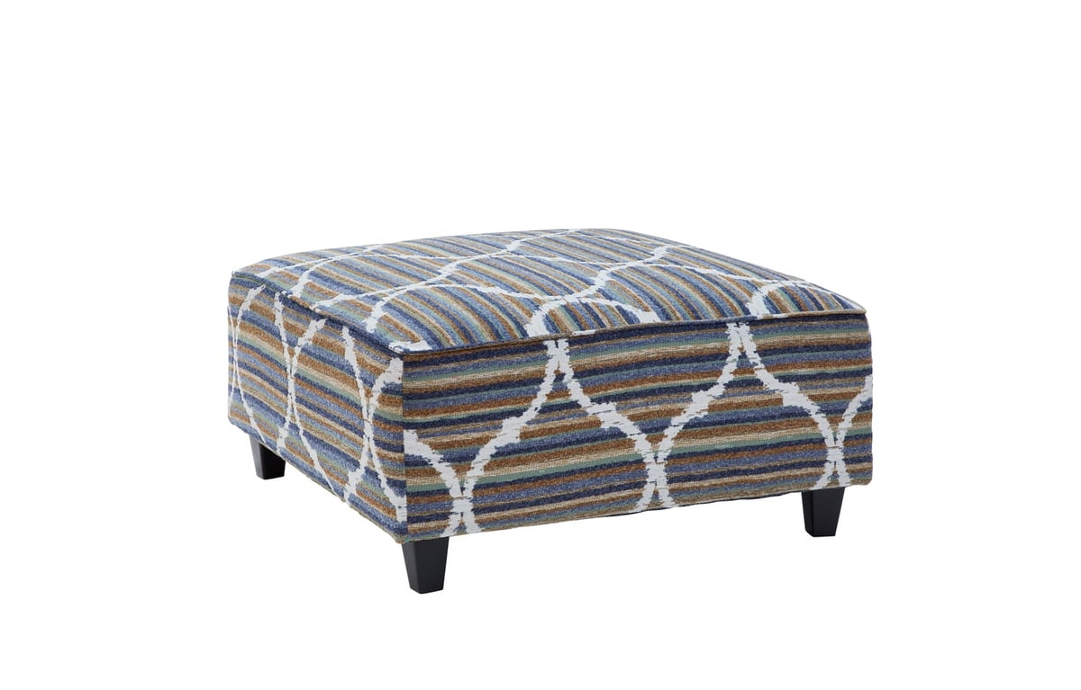 Fusion 100 Series Bewilder Lagoon Cocktail Ottoman