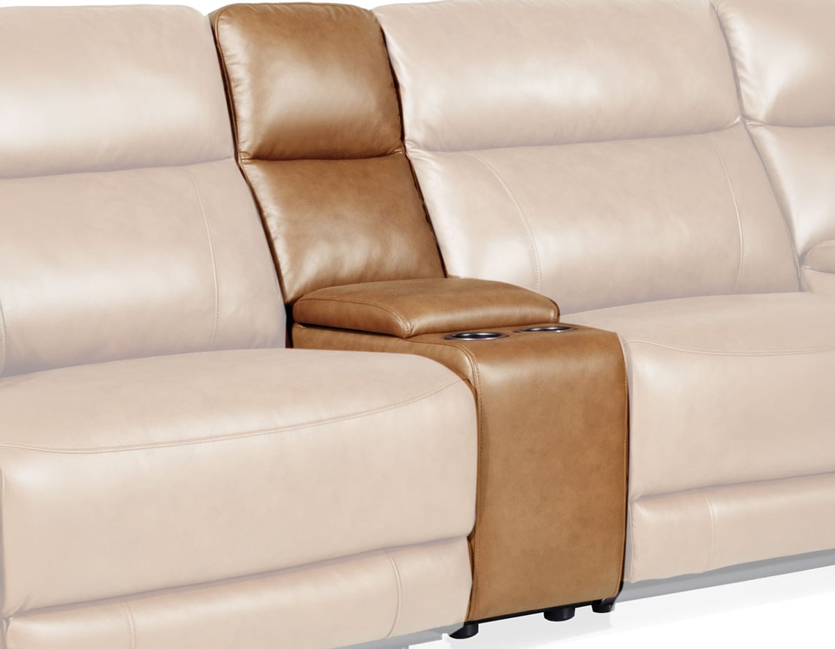 Steve Silver Gatlin Modular Sectional Tan Console