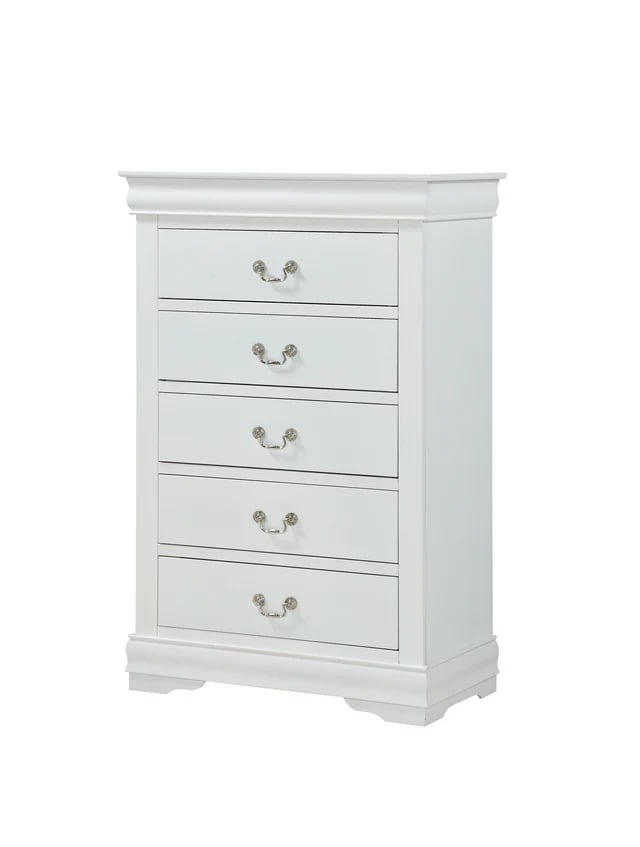 Crown Mark Louis Philip White Chest