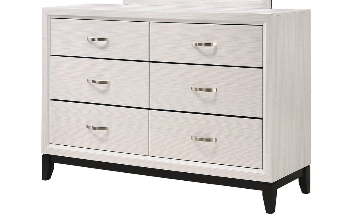 Crown Mark Akerson Chalk 6 Drawer
