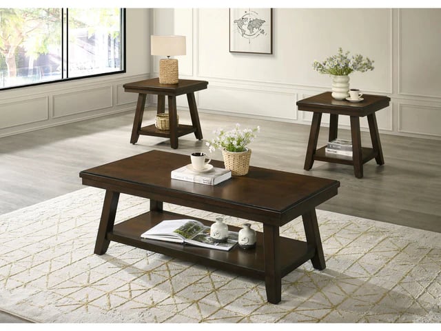 Crown Mark Brady Cappucino Cocktail Table