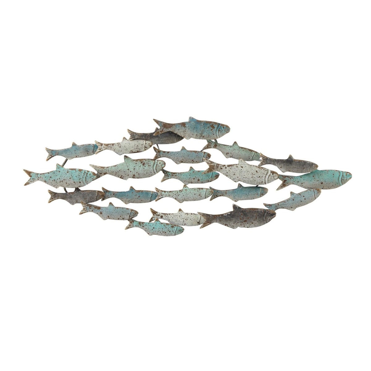 Creative Coop Metal Fish Wall Art