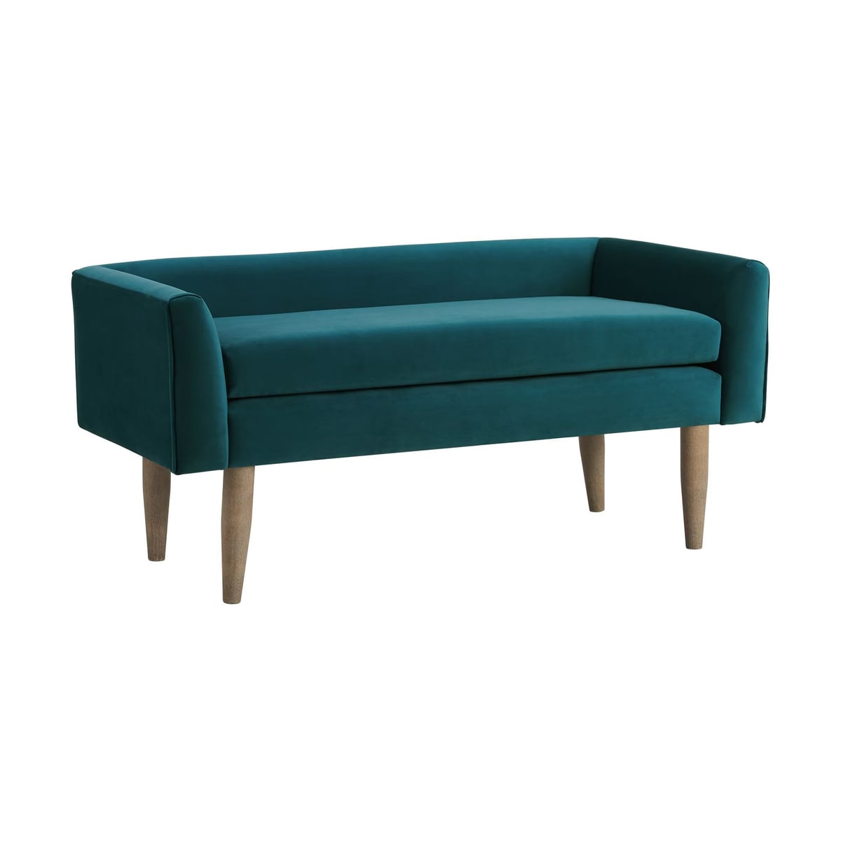Elements International Tilly Royal Peacock Upholstered