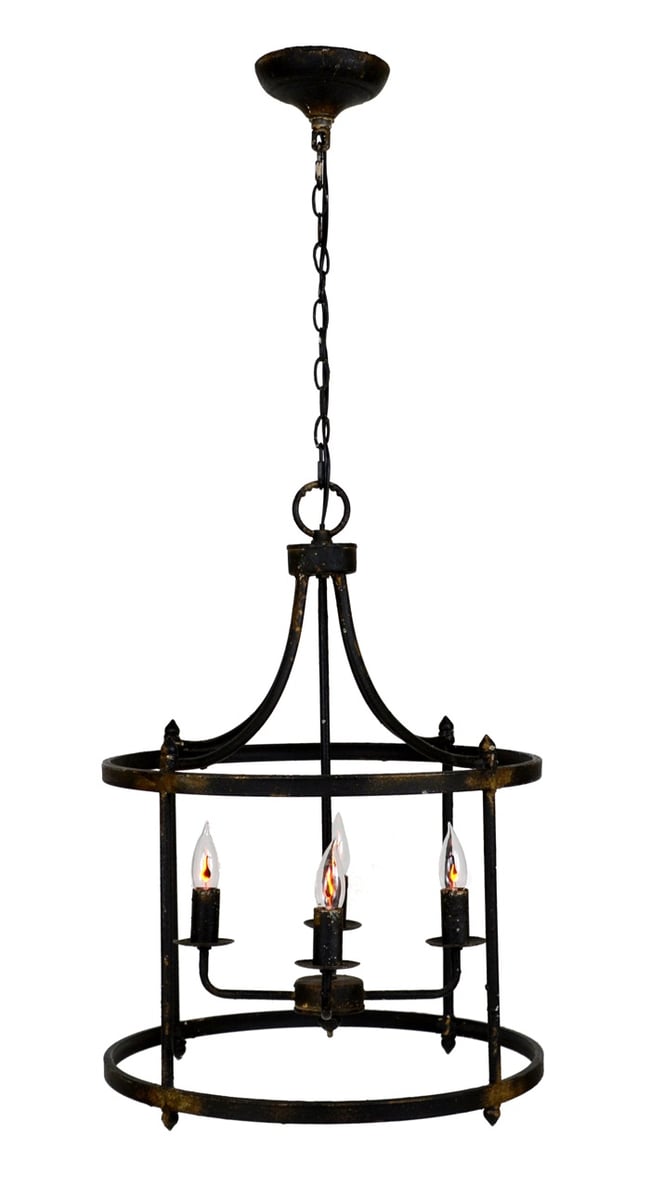 Zeugma LA144 Black Chandelier