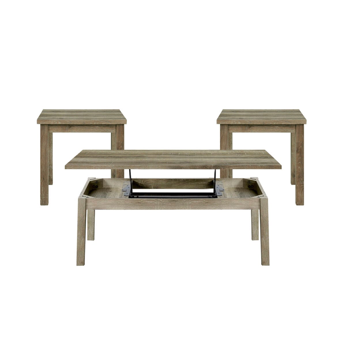 Elements International Oak Lawn Light 3 Piece