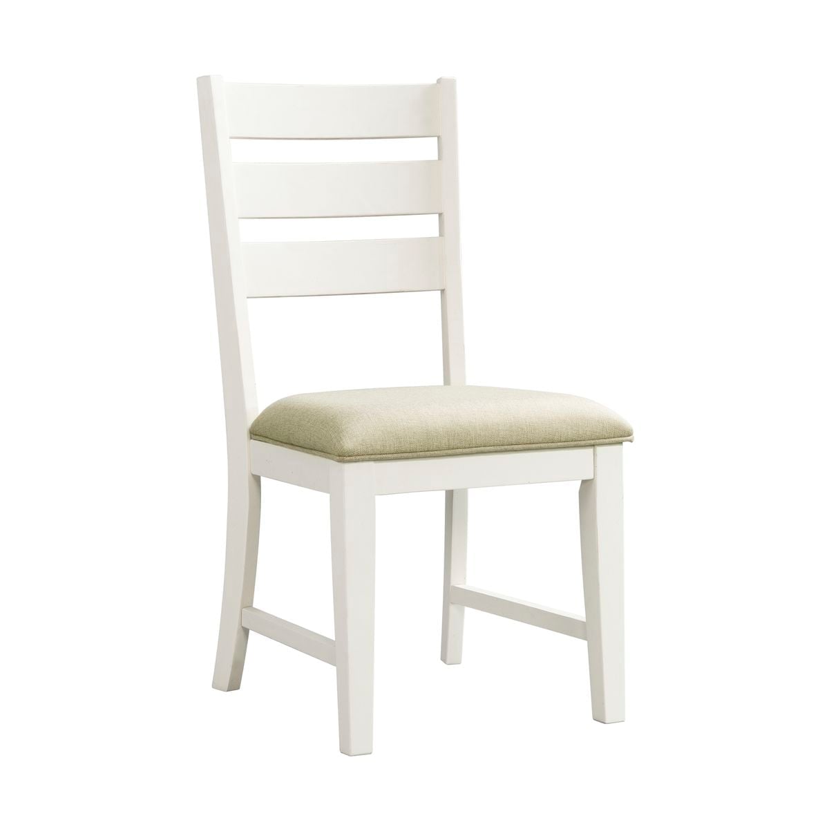 Elements International Park Creek White Dining Chair