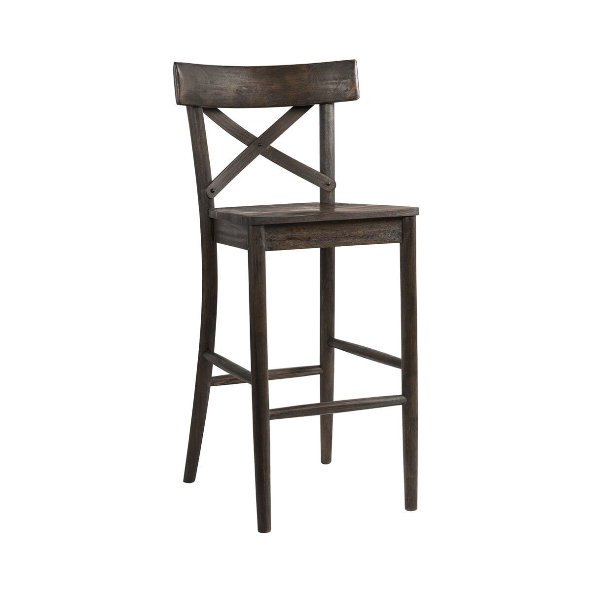 Elements International Coronada Chocolate Bar Stool