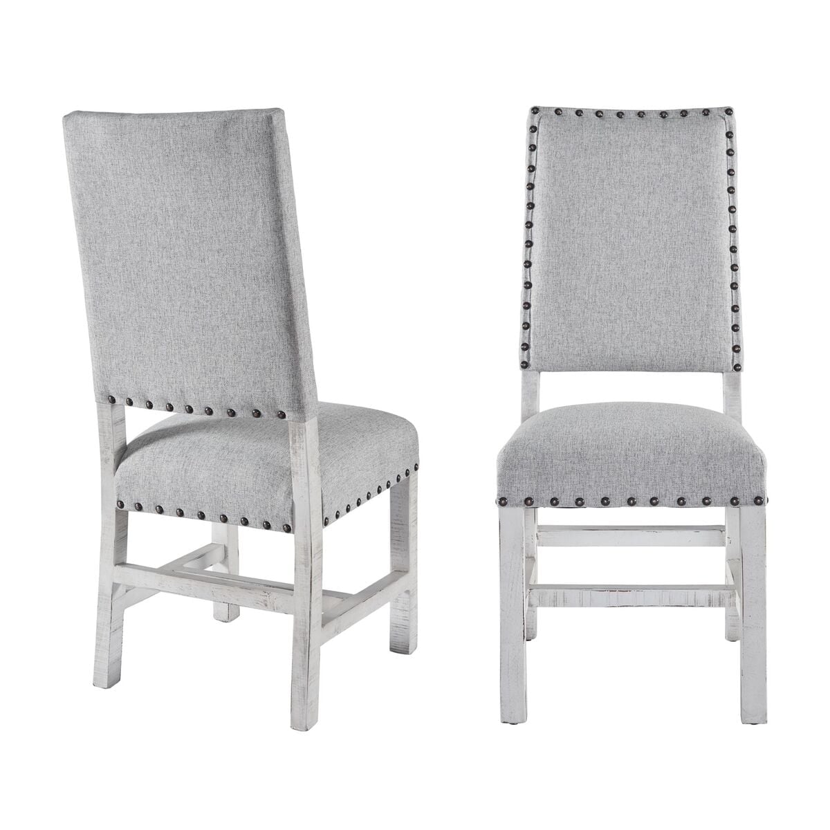 Elements International Condesa White Dining Chair