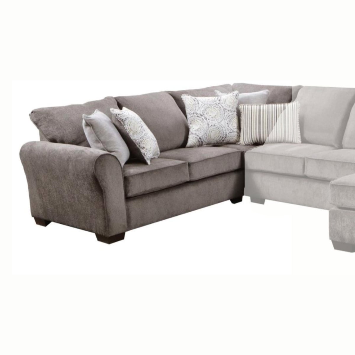 A&W Furniture Harlow Ash LSF Sofa