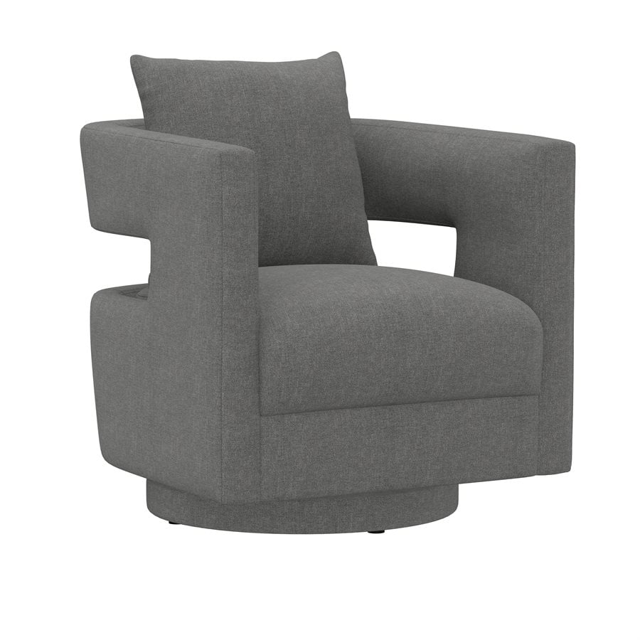 Emerald Home Jamie Grey Swivel