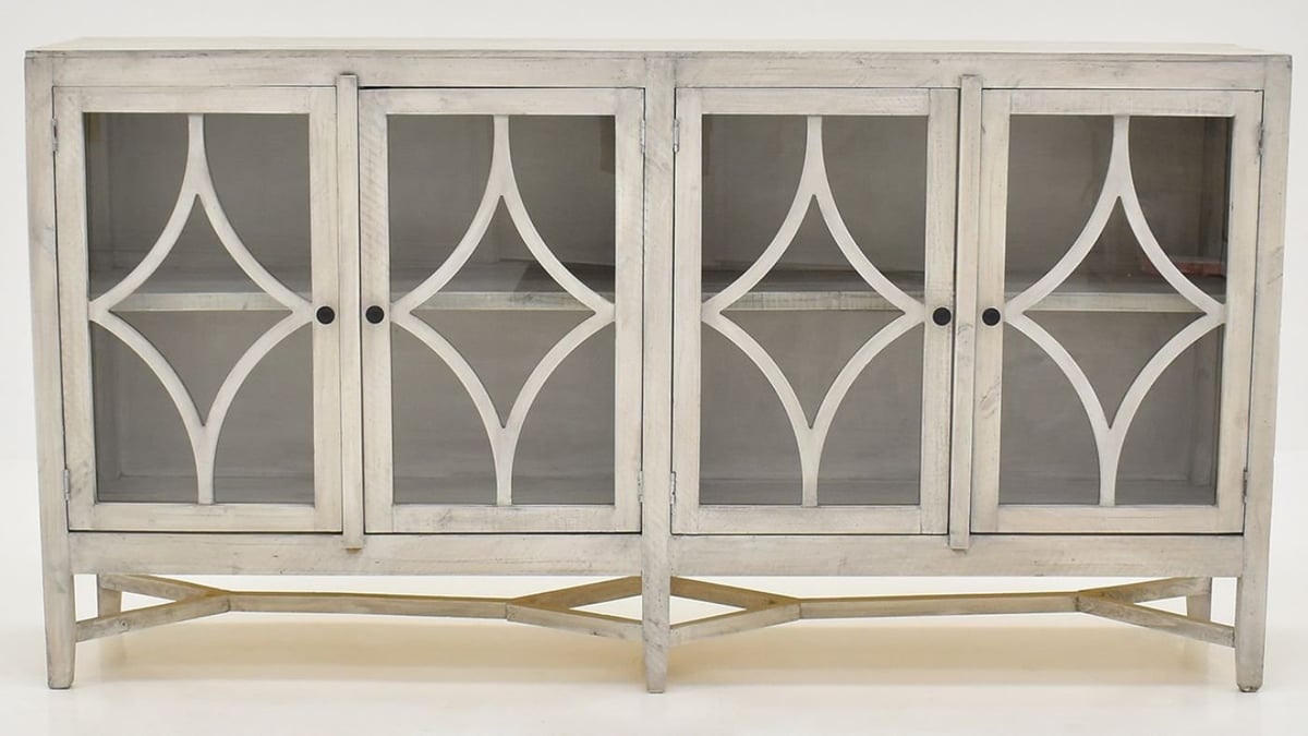 Vintage Furniture Selena Bone 4 Door Sideboard
